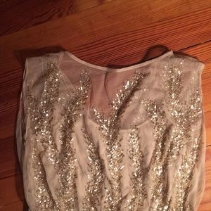 Gold show-stopping dress